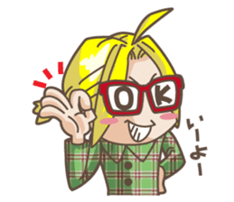 Amusing Yuki sticker #427113