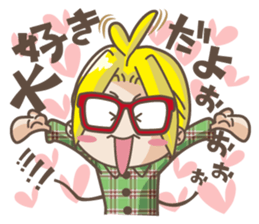 Amusing Yuki sticker #427127