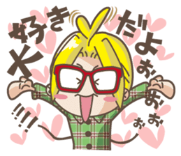 Amusing Yuki sticker #427127