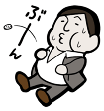 "RYMAN-KUN" Japanese office worker sticker #427316