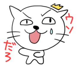 Reactions of a funny cat sticker #427409