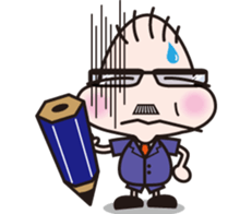 Powerful OYAJI 120% sticker #428065