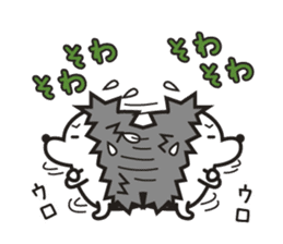 Hedgehog"Bug"-Greeting sticker #428751