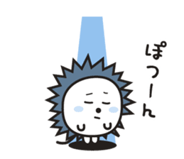 Hedgehog"Bug"-Greeting sticker #428752