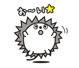 Hedgehog"Bug"-Greeting sticker #428757