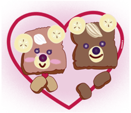 Toast Bear sticker #428912