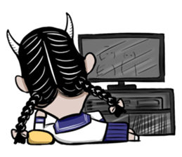 Wisdom maiden(English version) sticker #429060