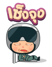 Khwam Suk - Army costume sticker #429113