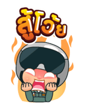 Khwam Suk - Army costume sticker #429116