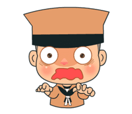 Khwam Suk - Army costume sticker #429120