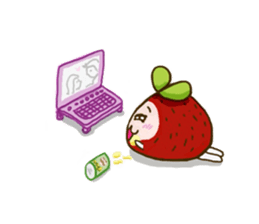 Baby Berrychan's Daily Life by iammie sticker #429305