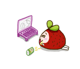 Baby Berrychan's Daily Life by iammie sticker #429305