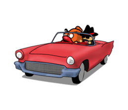 TAIYAKI-OYABUN and Henchmen sticker #429351