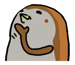 Cute sparrow, Chunta sticker #429425