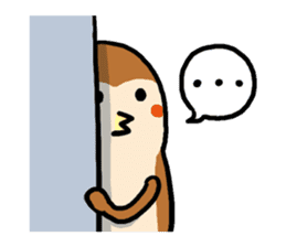 Cute sparrow, Chunta sticker #429428