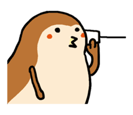 Cute sparrow, Chunta sticker #429434