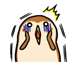 Cute sparrow, Chunta sticker #429441