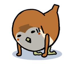 Cute sparrow, Chunta sticker #429443