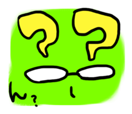 glasses sticker #429487