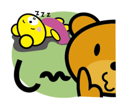 Baby bear Parenting Diary sticker #429839