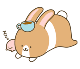 Mokatokki Coffee Rabbit sticker #430089
