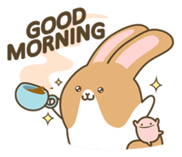 Mokatokki Coffee Rabbit sticker #430098