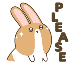 Mokatokki Coffee Rabbit sticker #430100