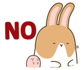 Mokatokki Coffee Rabbit sticker #430102