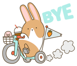 Mokatokki Coffee Rabbit sticker #430107