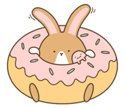 Mokatokki Coffee Rabbit sticker #430110