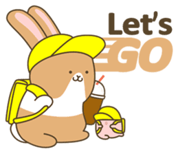 Mokatokki Coffee Rabbit sticker #430123