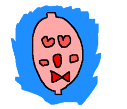 Bow tie lemon sticker #430810