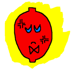 Bow tie lemon sticker #430815