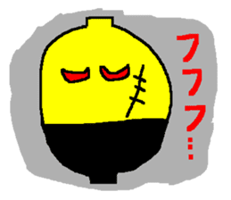 Bow tie lemon sticker #430843