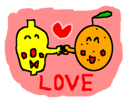 Bow tie lemon sticker #430844