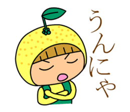Miyazaki dialect with Hyuganatsu & Mango sticker #431215
