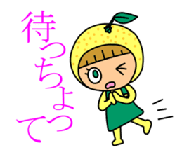 Miyazaki dialect with Hyuganatsu & Mango sticker #431230