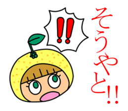 Miyazaki dialect with Hyuganatsu & Mango sticker #431233