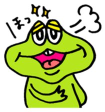 Frog boy and Frog girl sticker #431580