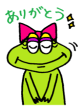 Frog boy and Frog girl sticker #431608