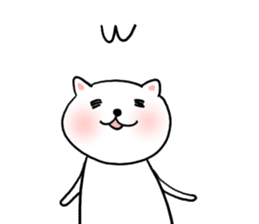 cute cat net slang sticker #432290