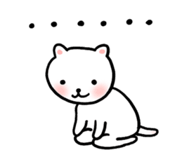cute cat net slang sticker #432307
