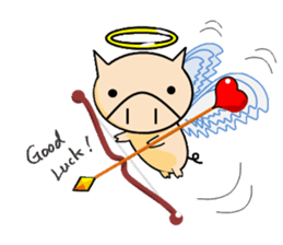 Enjoy pigs' life! sticker #432374