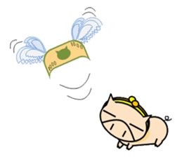 Enjoy pigs' life! sticker #432390