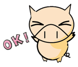 Enjoy pigs' life! sticker #432396