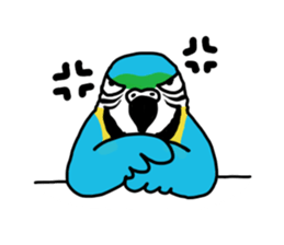 Lovely birds sticker #433764