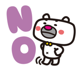 Polar Bear moody sticker #433938