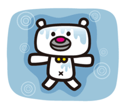 Polar Bear moody sticker #433940