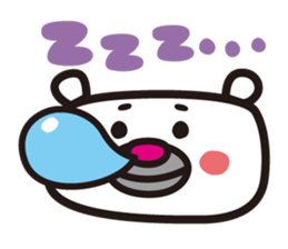 Polar Bear moody sticker #433948