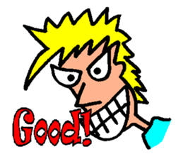 Mr.badboy and pleasant friends! sticker #435165